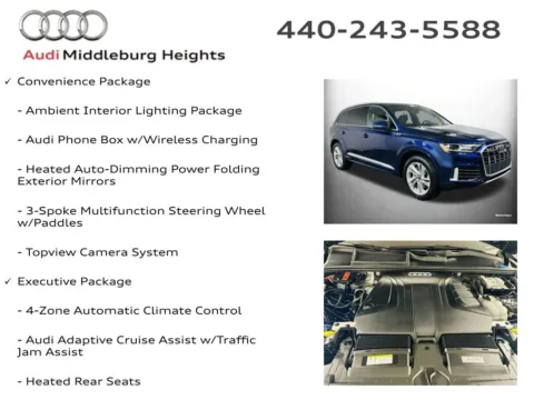 More photos of 2021 Audi Q7 45 Premium Plus at Audi Middleburg Heights, OH