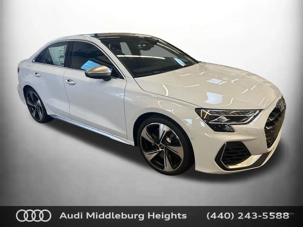 White 2026 Audi S3 2.0T for sale in Middleburg Heights, OH