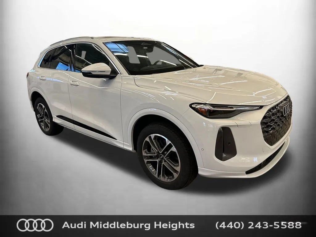 White 2025 Audi Q5 2.0T Premium Plus for sale in Middleburg Heights, OH