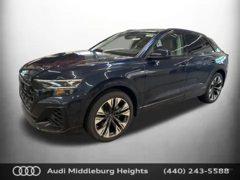 Photos of 2026 Audi Q8 55 Premium Plus for sale in Middleburg Heights, OH at Audi Middleburg Heights