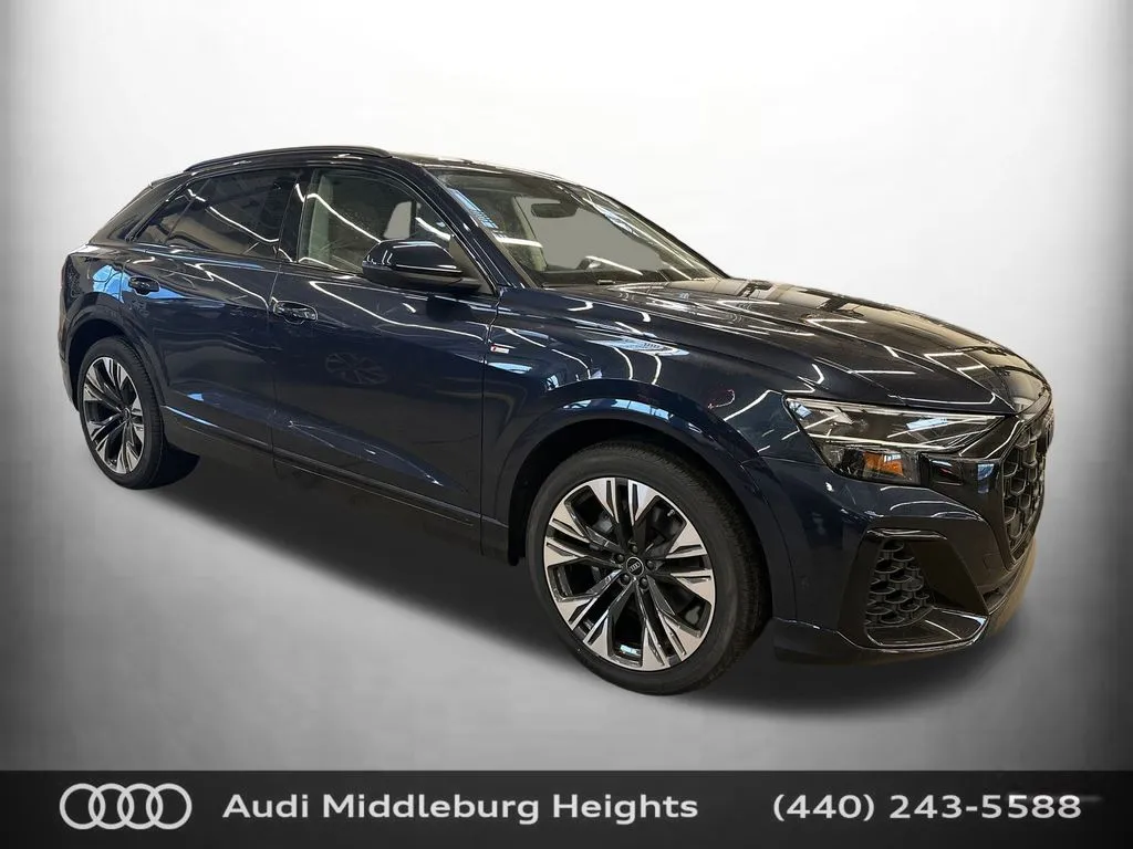 Blue 2026 Audi Q8 55 Premium Plus for sale in Middleburg Heights, OH