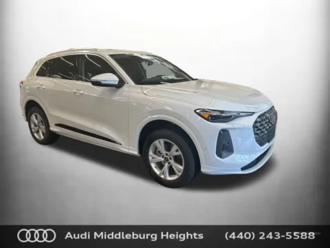 White 2025 Audi Q5 2.0T Premium for sale in Middleburg Heights, OH