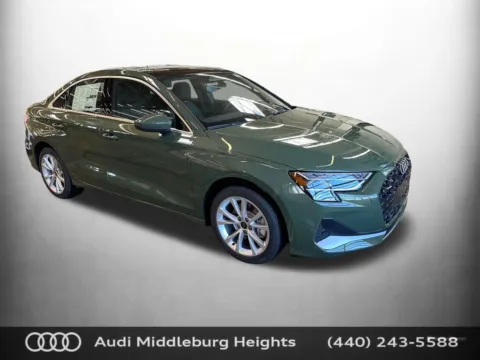 Green 2026 Audi A3 40 Premium Plus for sale in Middleburg Heights, OH