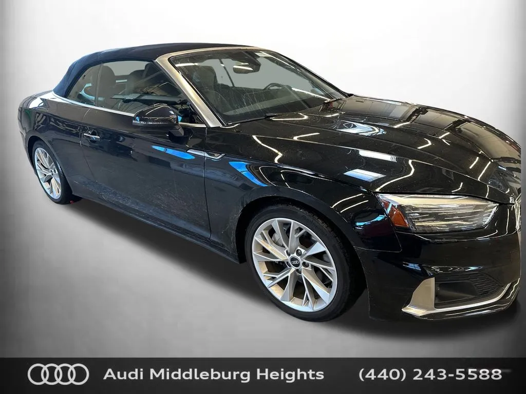 Black 2021 Audi A5 45 Premium for sale in Middleburg Heights, OH