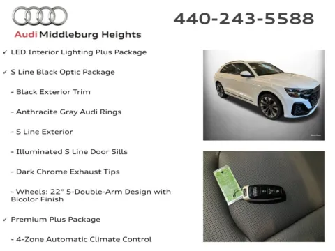 More photos of 2026 Audi Q8 55 Premium Plus at Audi Middleburg Heights, OH