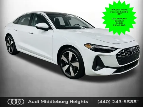 White 2025 Audi All-new A5 Premium Plus for sale in Middleburg Heights, OH