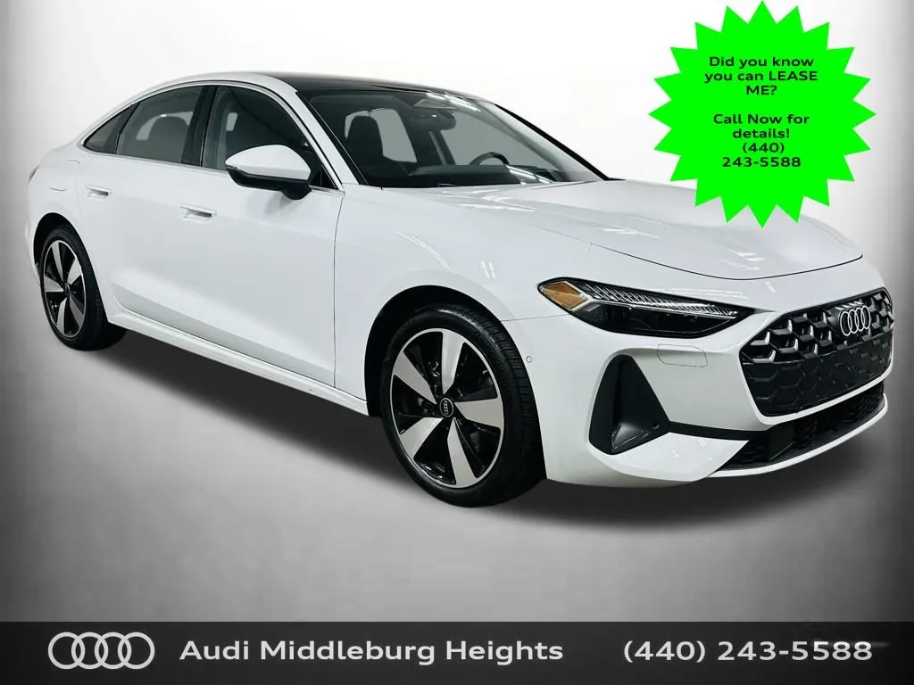 White 2025 Audi All-new A5 Premium Plus for sale in Middleburg Heights, OH