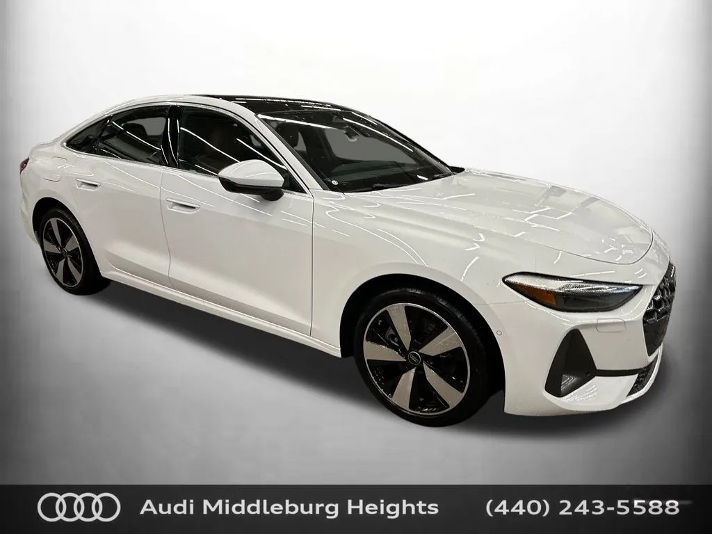 White 2025 Audi A5 2.0T Premium for sale in Middleburg Heights, OH