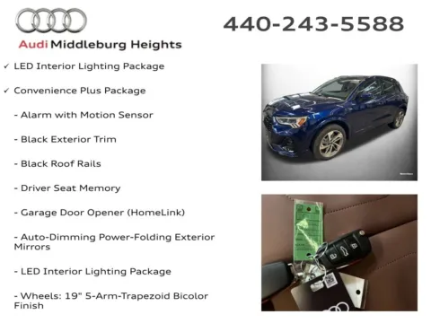 More photos of 2025 Audi Q3 Premium at Audi Middleburg Heights, OH