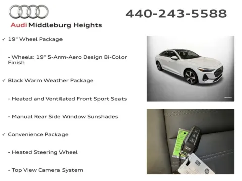 More photos of 2025 Audi A5 2.0T Premium at Audi Middleburg Heights, OH