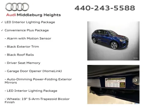 More photos of 2025 Audi Q3 Premium at Audi Middleburg Heights, OH