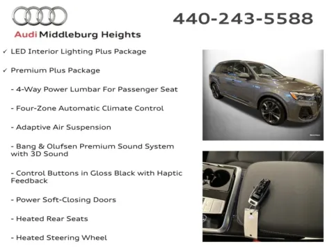 More photos of 2026 Audi Q7 55 Premium Plus at Audi Middleburg Heights, OH