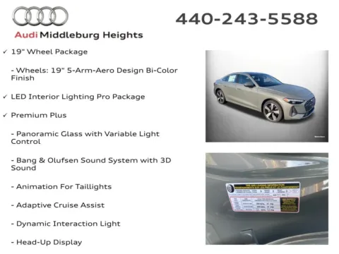 More photos of 2025 Audi A5 2.0T Premium Plus at Audi Middleburg Heights, OH