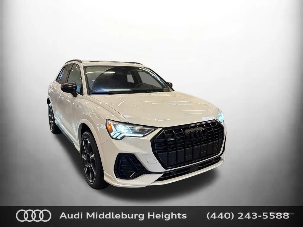 White 2025 Audi Q3 Premium Plus for sale in Middleburg Heights, OH