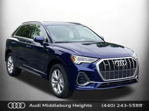Blue 2025 Audi Q3 Premium for sale in Middleburg Heights, OH