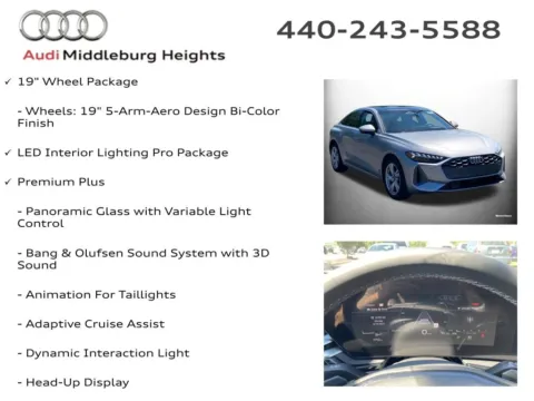 More photos of 2025 Audi A5 Premium Plus at Audi Middleburg Heights, OH