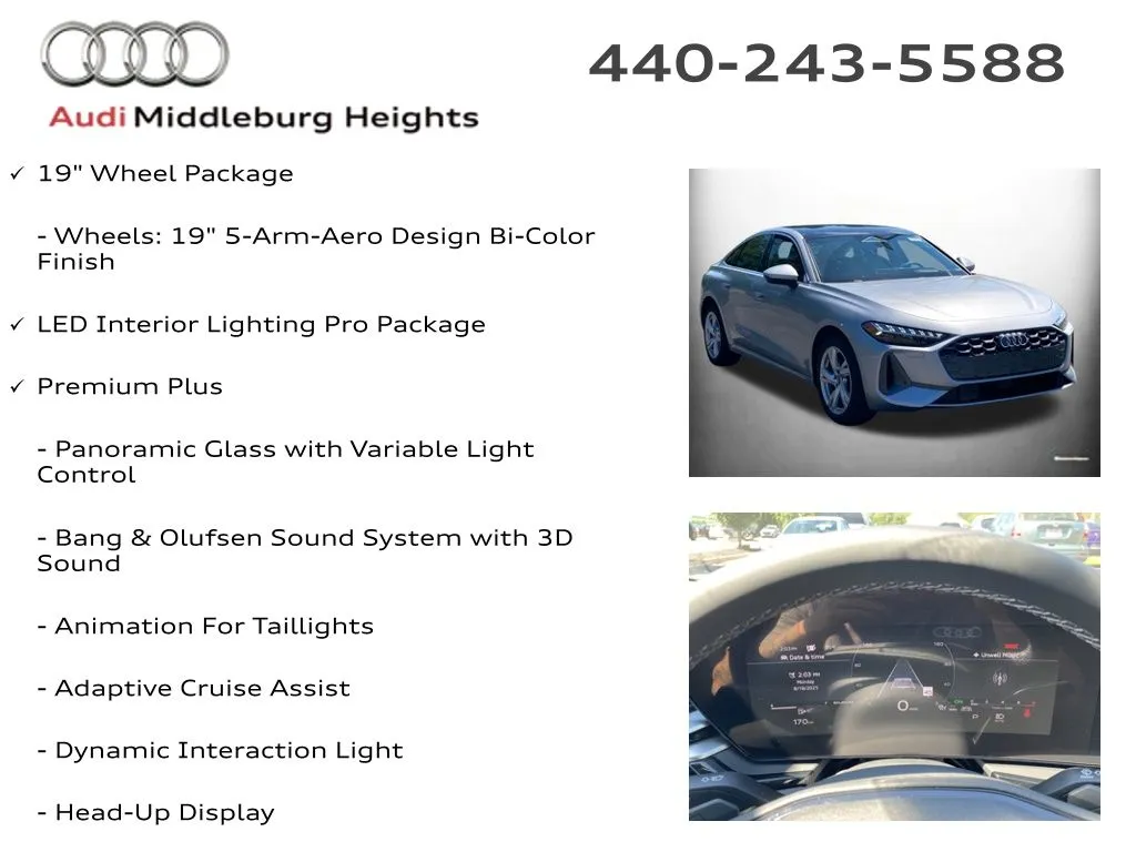 2025 Audi New A5 Premium Plus