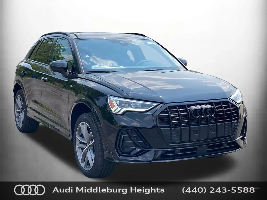 Black 2025 Audi Q3 Premium for sale in Middleburg Heights, OH