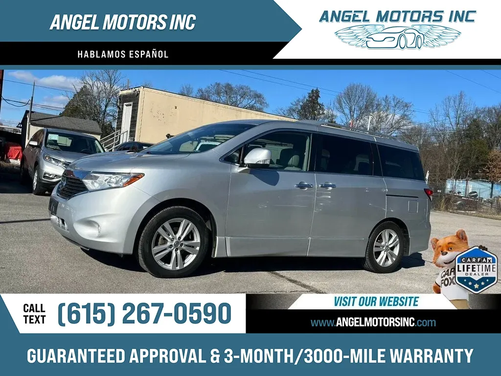 Silver 2011 NISSAN QUEST SL for sale in Smyrna, TN
