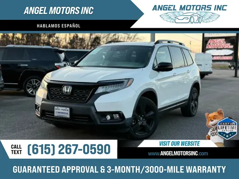 White 2020 HONDA PASSPORT ELITE for sale in Smyrna, TN