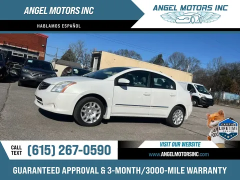 White 2012 NISSAN SENTRA 2.0 for sale in Smyrna, TN