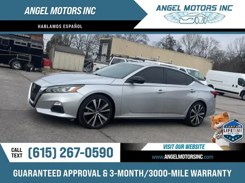 Silver 2021 NISSAN ALTIMA SR for sale in Smyrna, TN