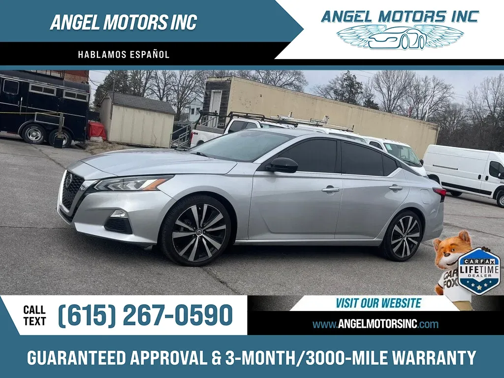 Silver 2021 NISSAN ALTIMA SR for sale in Smyrna, TN