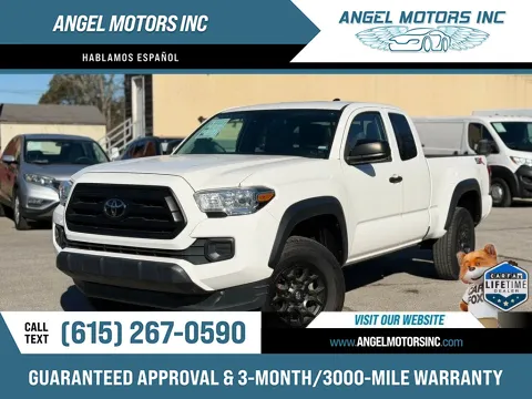 White 2022 TOYOTA TACOMA ACCESS CAB SR for sale in Smyrna, TN
