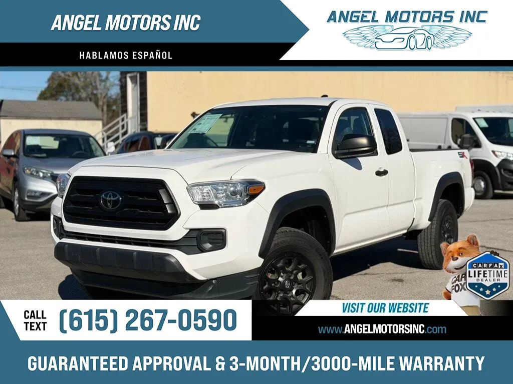 White 2022 TOYOTA TACOMA ACCESS CAB SR for sale in Smyrna, TN