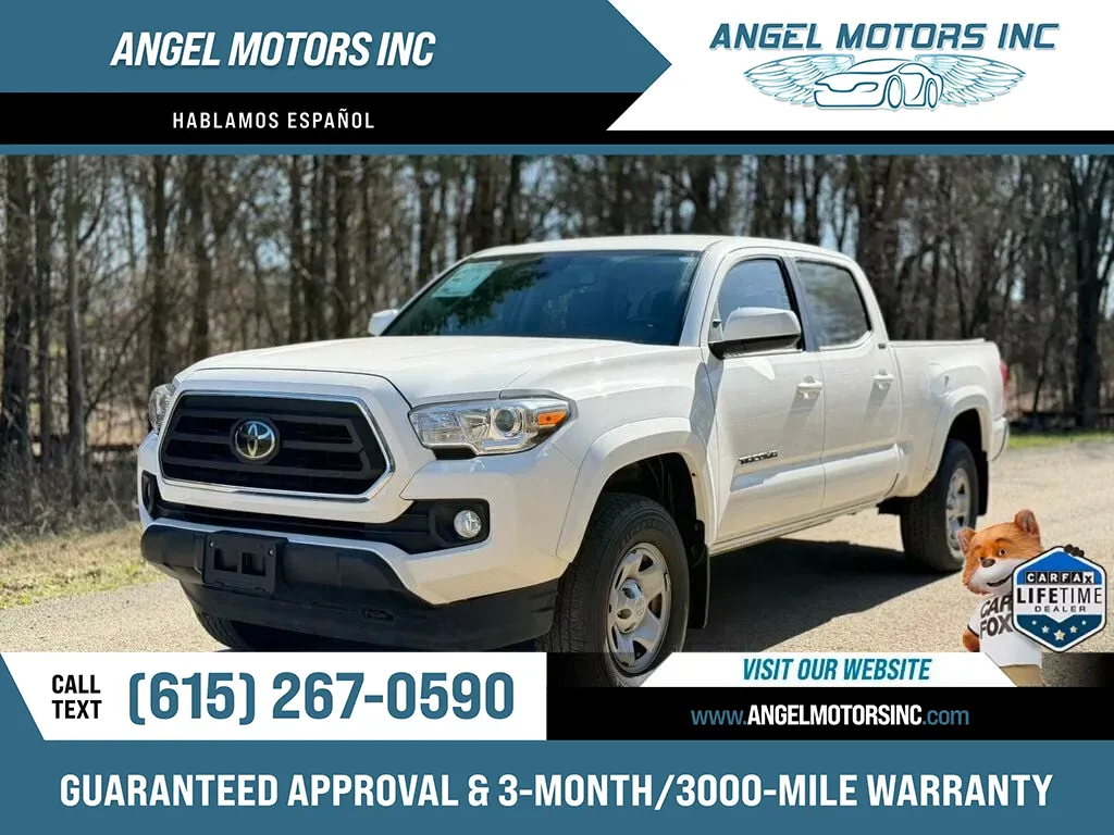 White 2022 TOYOTA TACOMA DOUBLE CAB for sale in Smyrna, TN