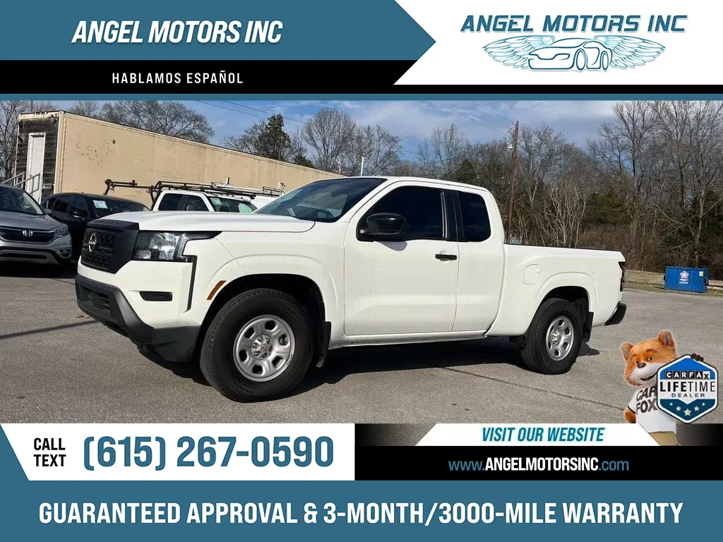 White 2022 NISSAN FRONTIER S for sale in Smyrna, TN