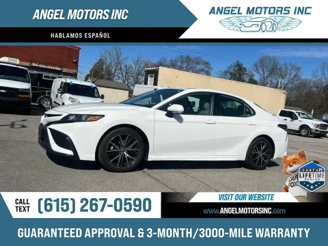 White 2023 TOYOTA CAMRY SE NIGHT SHADE for sale in Smyrna, TN