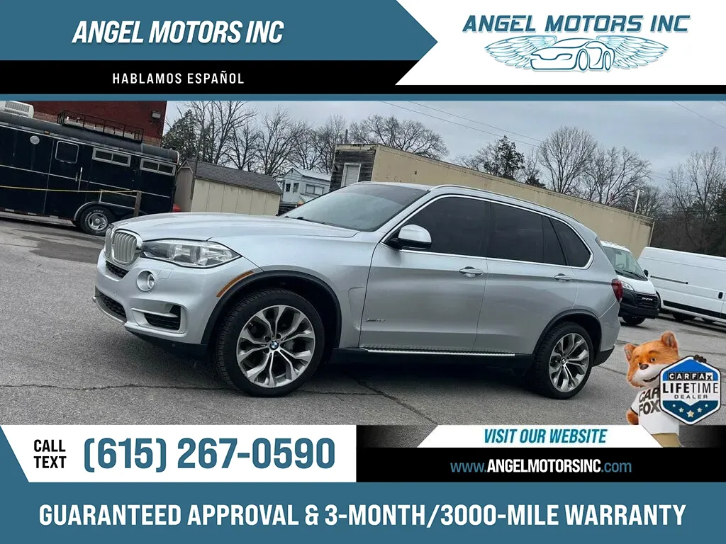 Silver 2017 BMW X5 XDRIVE35I for sale in Smyrna, TN