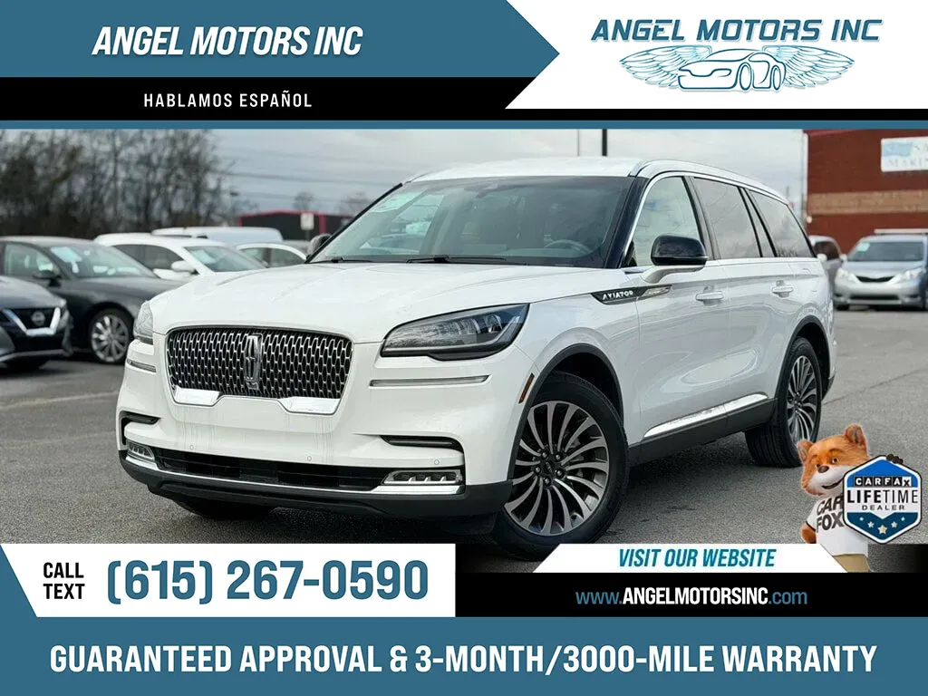 White 2020 LINCOLN AVIATOR RESERVE for sale in Smyrna, TN