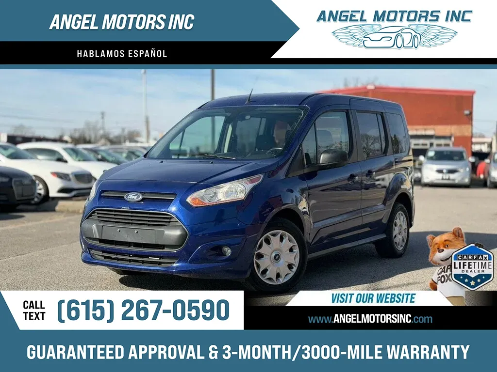 Blue 2016 FORD TRANSIT CONNECT XLT for sale in Smyrna, TN