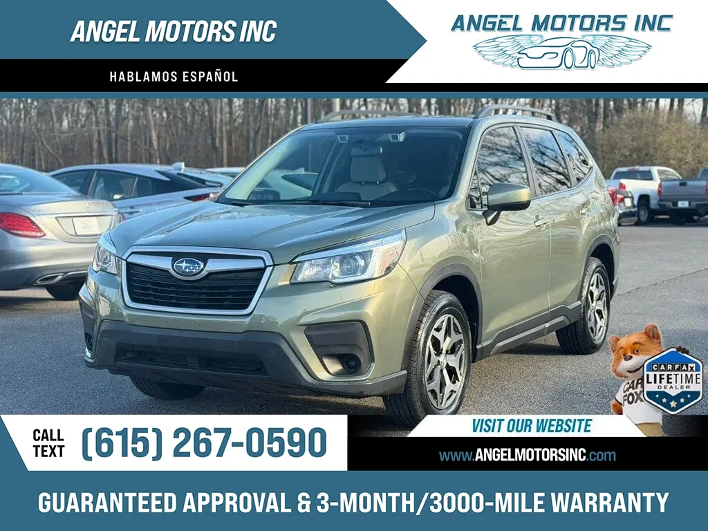 Green 2019 SUBARU FORESTER PREMIUM for sale in Smyrna, TN