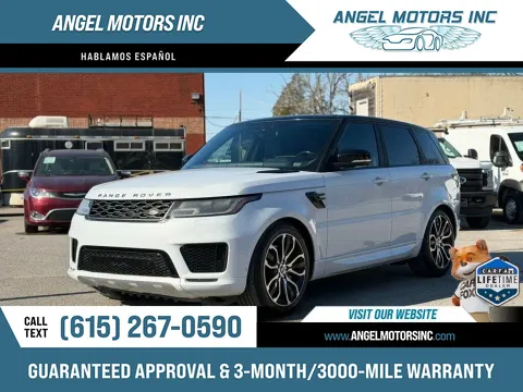 White 2020 LAND ROVER RANGE ROVER SPO P525 HSE for sale in Smyrna, TN
