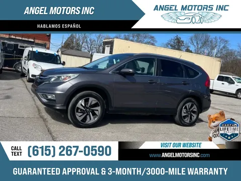 Gray 2015 HONDA CR-V TOURING for sale in Smyrna, TN