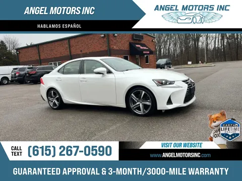 White 2017 LEXUS IS 300 for sale in Smyrna, TN