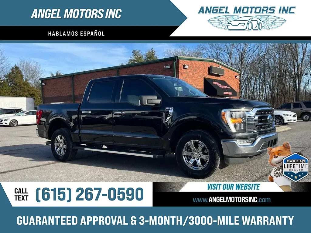 Black 2022 FORD F-150 SUPERCREW for sale in Smyrna, TN