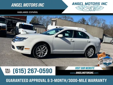 White 2012 FORD FUSION SEL for sale in Smyrna, TN