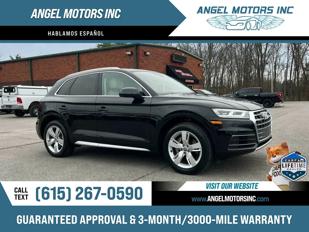 Black 2018 AUDI Q5 PREMIUM PLUS for sale in Smyrna, TN