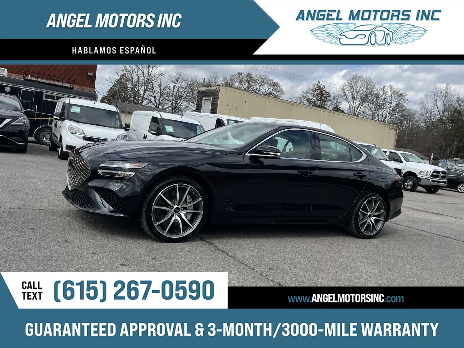 Black 2025 GENESIS G70 BASE for sale in Smyrna, TN