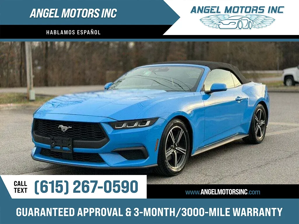 Blue 2024 FORD MUSTANG PREMIUM for sale in Smyrna, TN