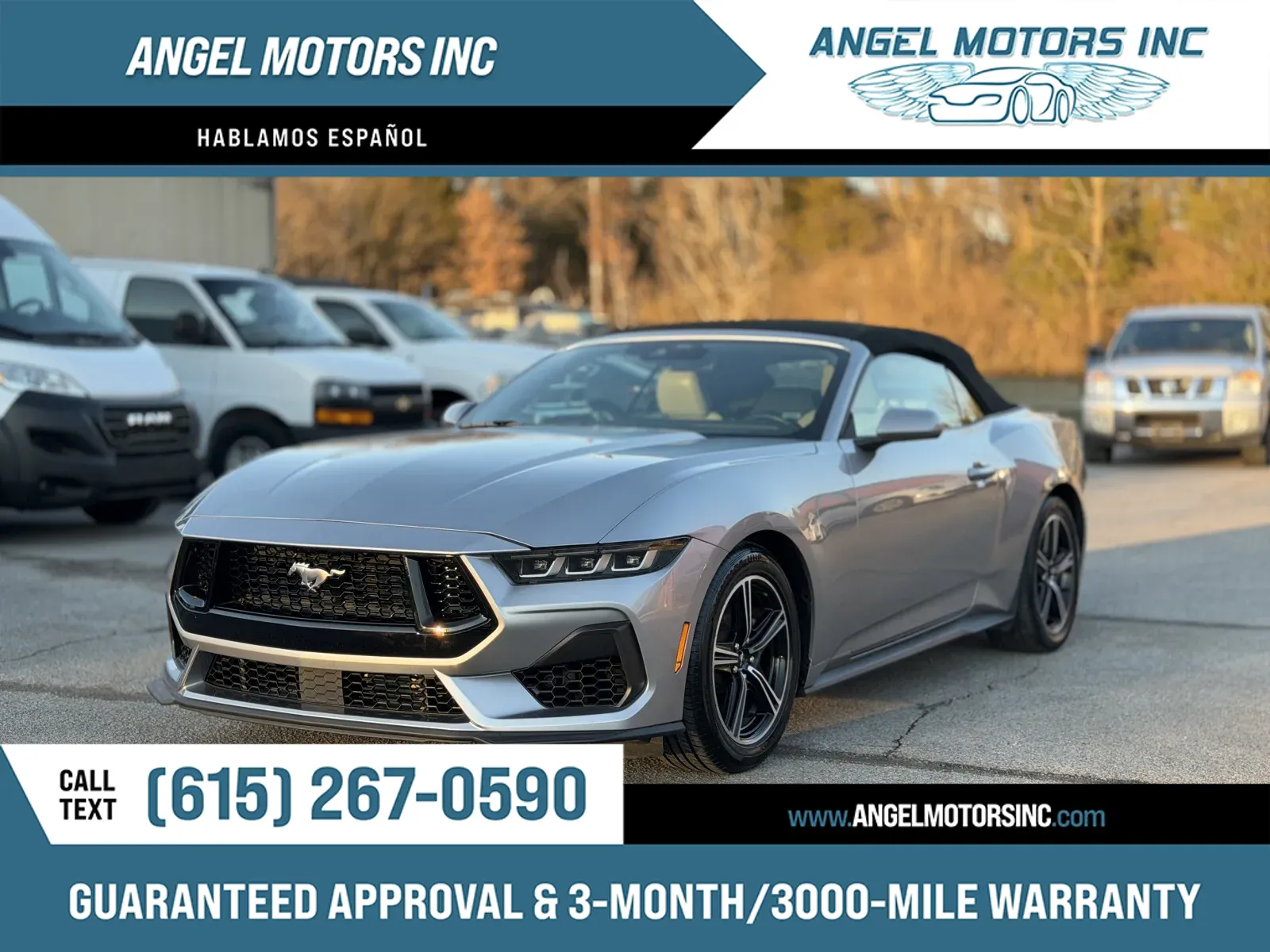 Silver 2024 FORD MUSTANG for sale in Smyrna, TN