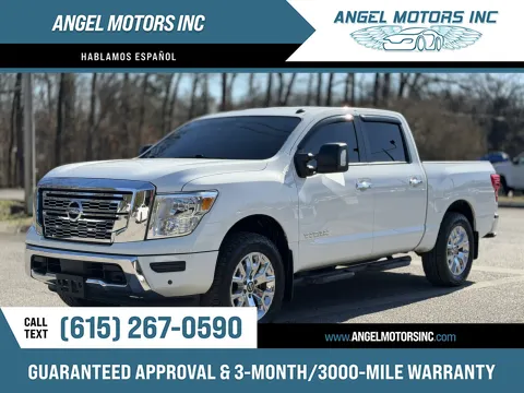 White 2021 NISSAN TITAN SV for sale in Smyrna, TN