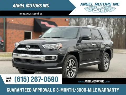 Black 2018 Toyota 4Runner Limited for sale in Smyrna, TN