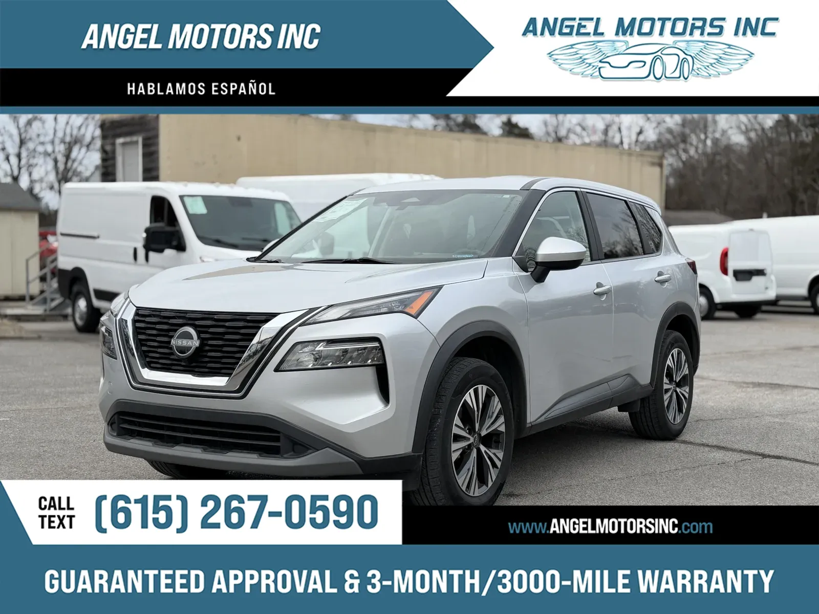 Silver 2023 Nissan Rogue SV for sale in Smyrna, TN