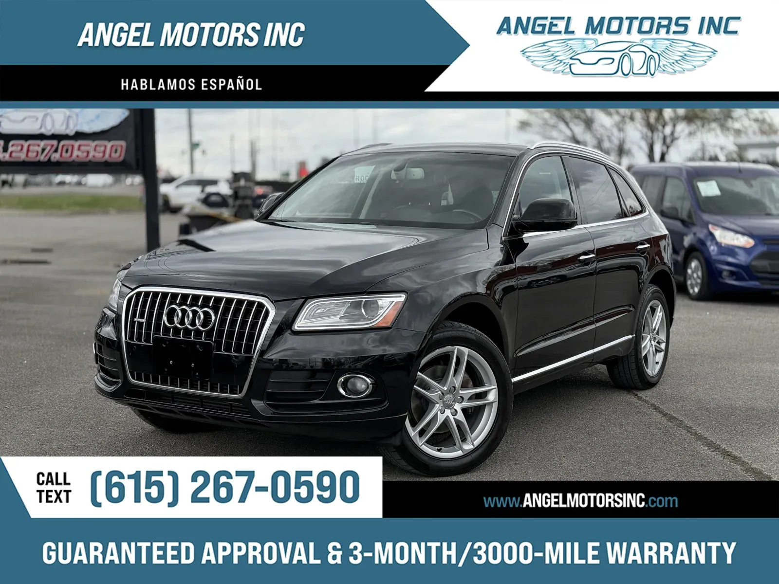 Black 2017 Audi Q5 2.0T quattro Premium Plus for sale in Smyrna, TN