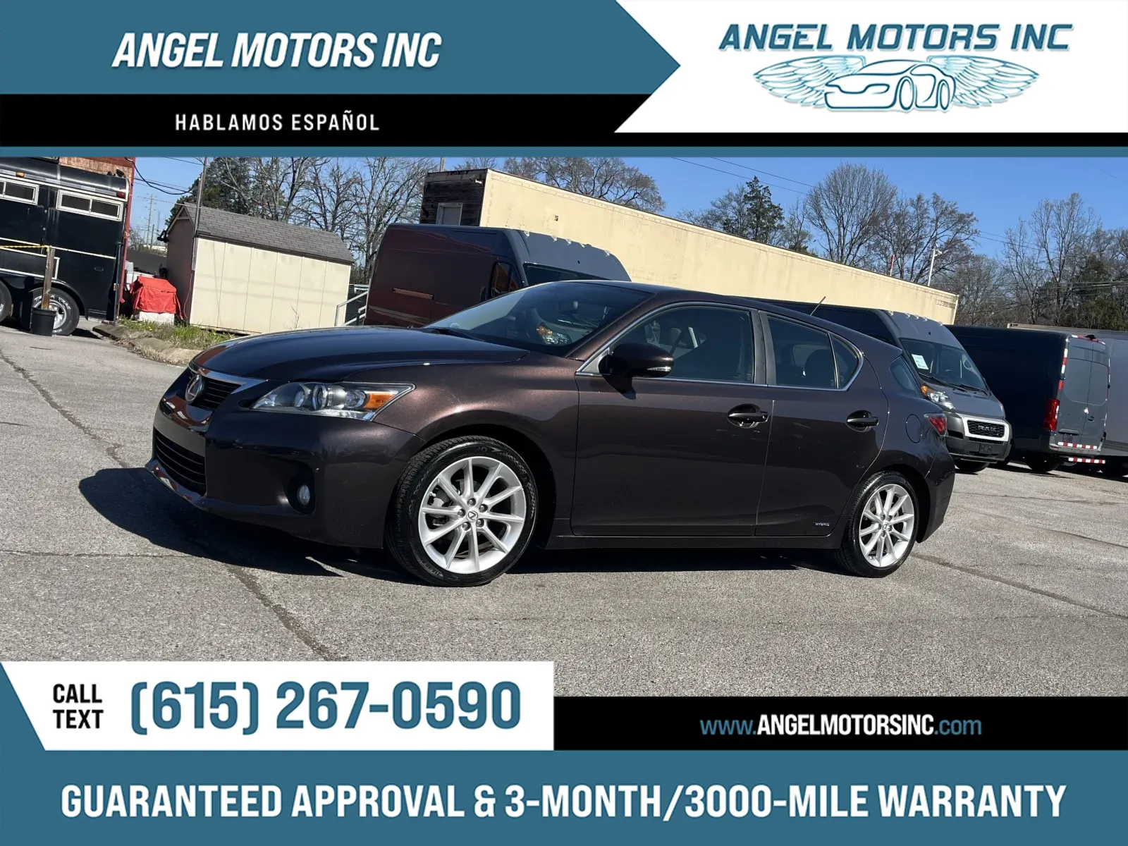 Brown 2012 Lexus CT 200h for sale in Smyrna, TN